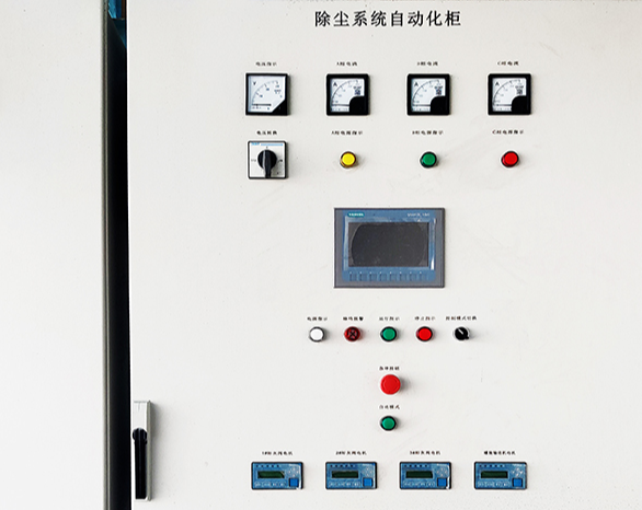 袋式除塵器PLC電控柜的制作